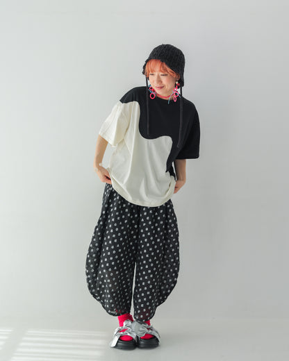 twoピースバイカラーTシャツ [162-1405-2]