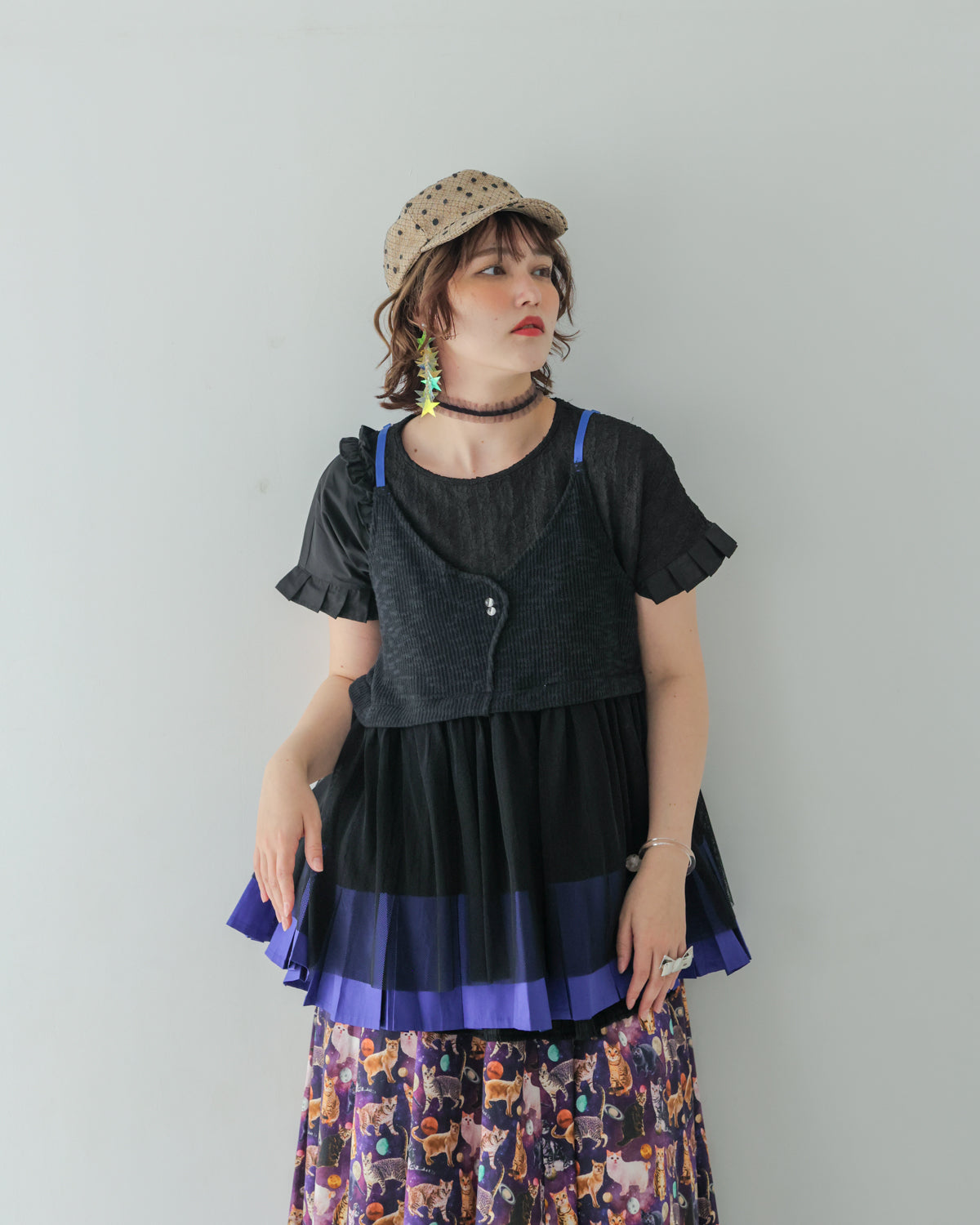 モノトーンキャミビスチェ [162-0302-2]