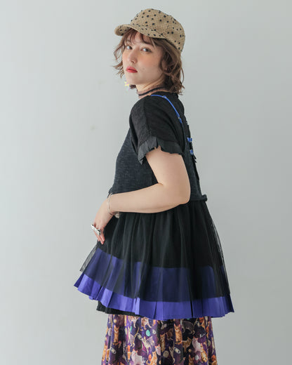 モノトーンキャミビスチェ [162-0302-2]