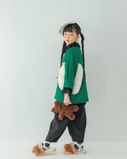 ダブルフリルサルエルパンツ[362-0903-1]