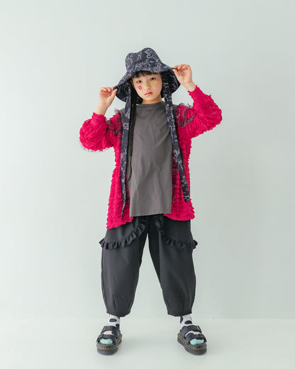 ダブルフリルサルエルパンツ[362-0903-1]