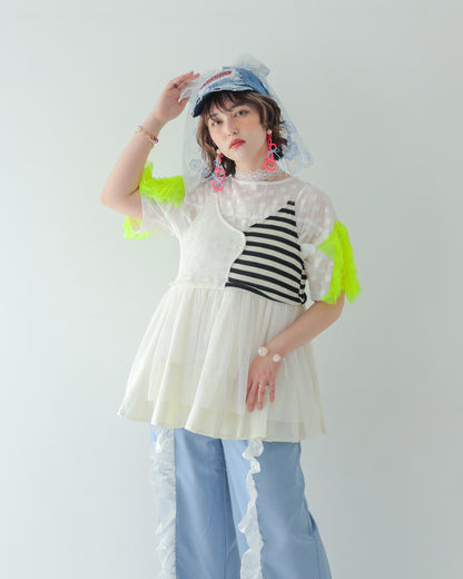 モノトーンキャミビスチェ [162-0302-2]