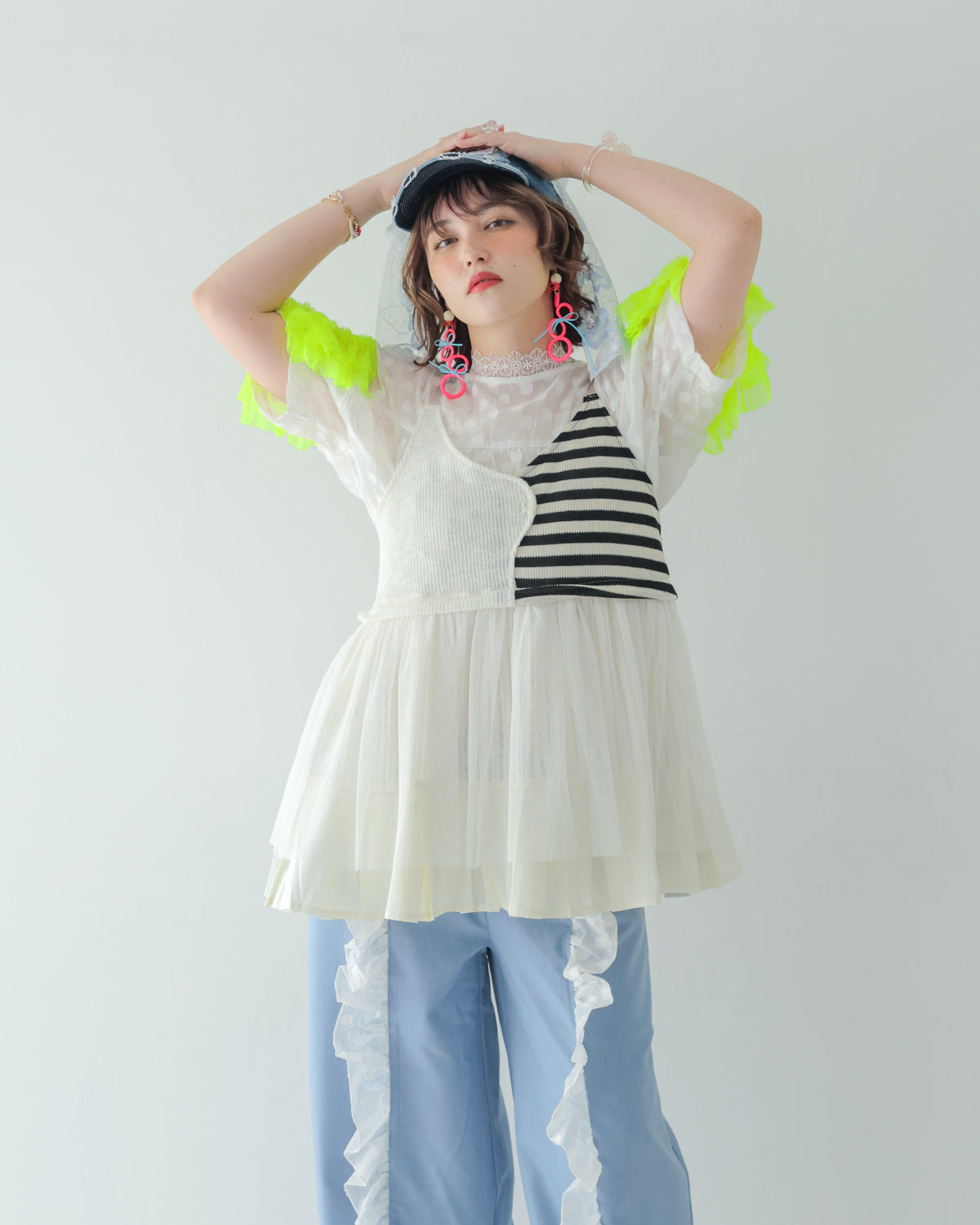 モノトーンキャミビスチェ [162-0302-2]