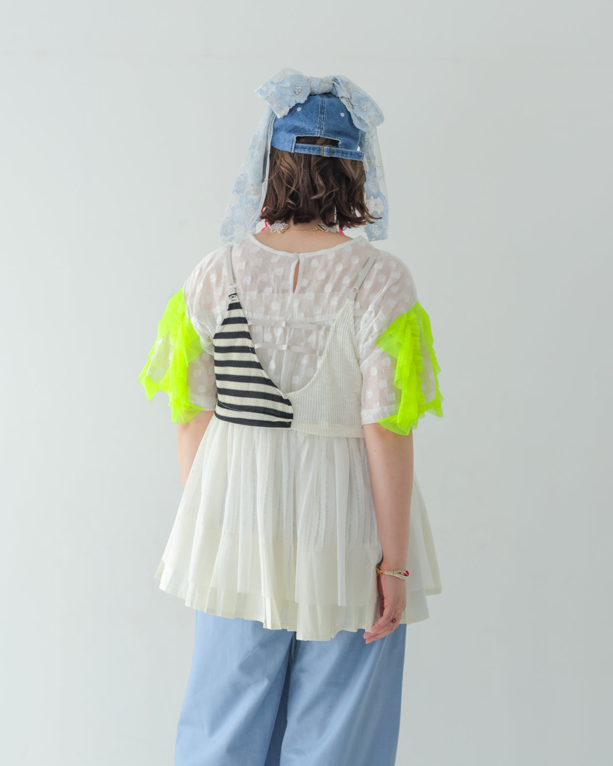 モノトーンキャミビスチェ [162-0302-2]