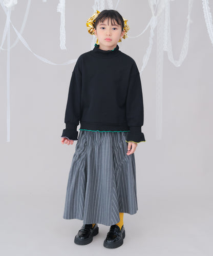 メロウカラフルハイネックトレーナー　[243-0707-1]