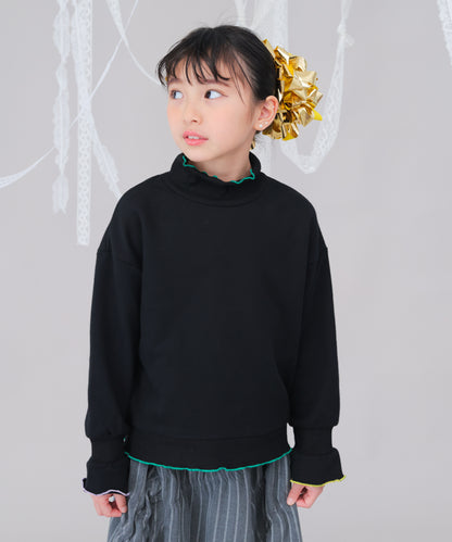 メロウカラフルハイネックトレーナー　[243-0707-1]