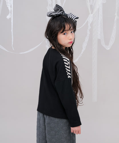 ワッフルきりかえTシャツ　 [243-1513-1]