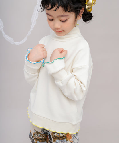 メロウカラフルハイネックトレーナー　[243-0707-1]