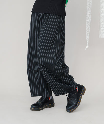 ピンストライプランタンパンツ  ladies [243-0908-2]