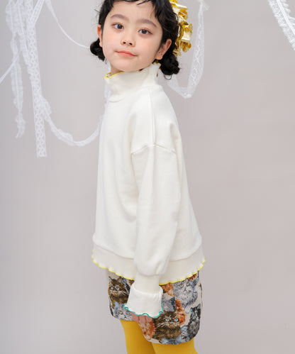 メロウカラフルハイネックトレーナー　[243-0707-1]