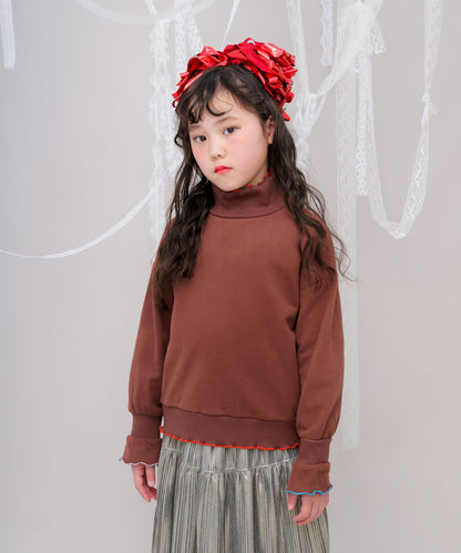 メロウカラフルハイネックトレーナー　[243-0707-1]