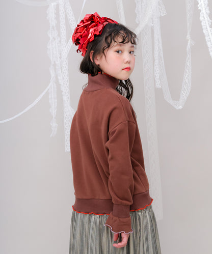 メロウカラフルハイネックトレーナー　[243-0707-1]