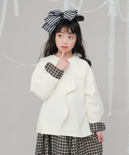 ウェーブドレーピングトレーナー　[243-0703-1]