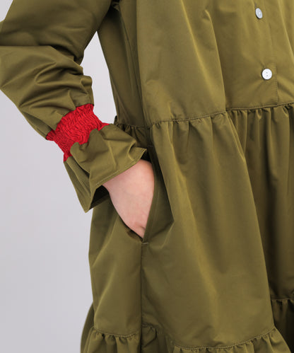 アシメカラーティアードワンピース[243-0101-1]