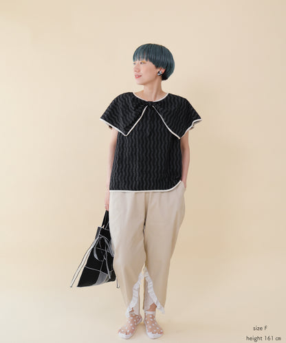 ビックカラーブラウス ladies  [251-0606-2]