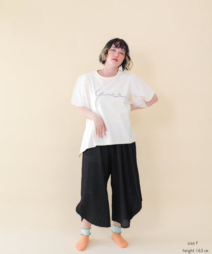 テープロゴヘムラインT  ladies  [251-1408-2]