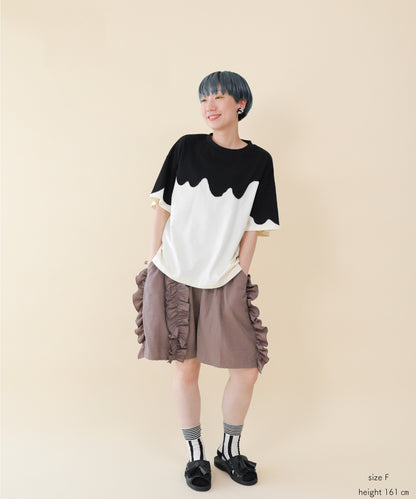 バイカラーT  ladies  [251-1410-2]
