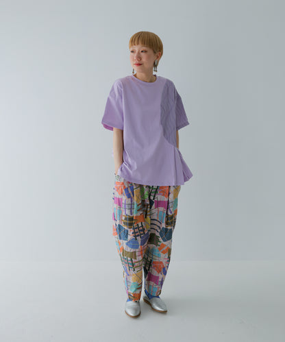 サークルウェーブラインタックT   ladies     [251-1405-2]