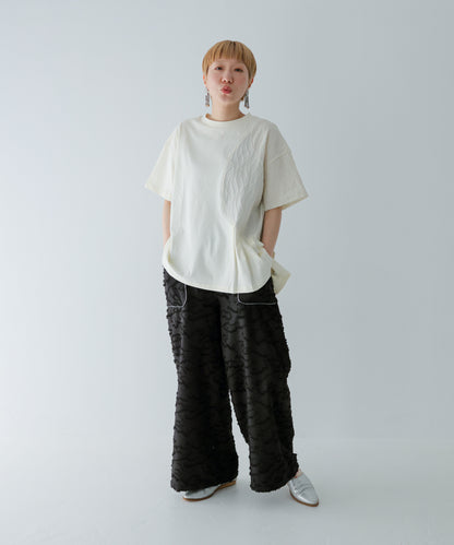 サークルウェーブラインタックT   ladies     [251-1405-2]