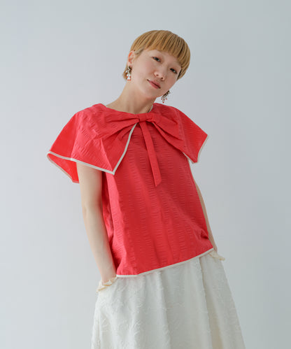 ビックカラーブラウス ladies  [251-0606-2]