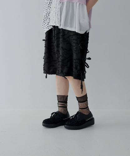サイドリボンハーフパンツ ladies         [251-1001-2]