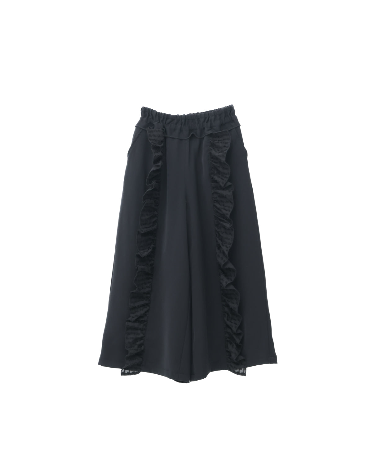 フリンジフリルワイドパンツ    [352-0902-1]