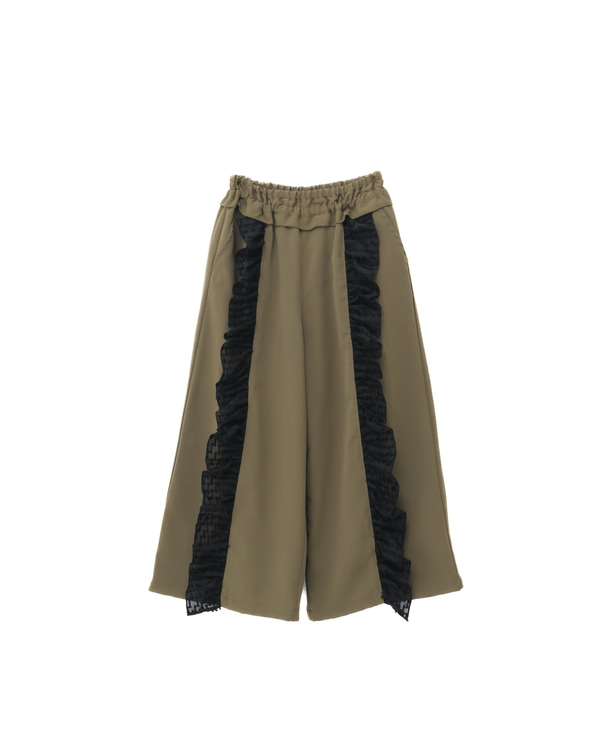 フリンジフリルワイドパンツ    [352-0902-1]