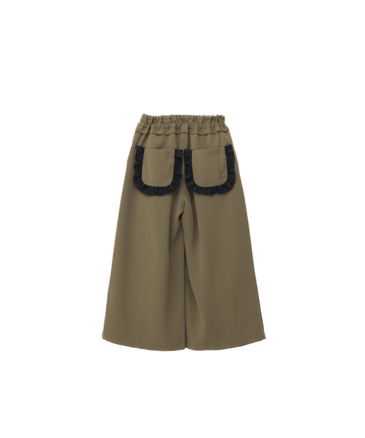 フリンジフリルワイドパンツ    [352-0902-1]