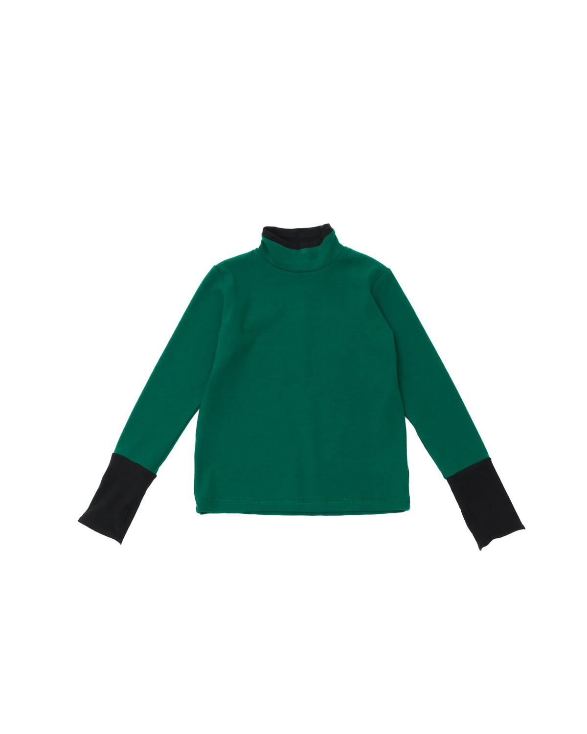 配色フィンガーハイネックtee     [352-1403-1]