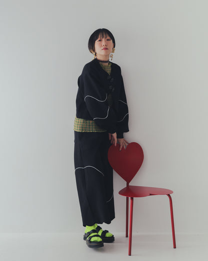 waveラインボンディングパンツ  ladies  [352-0904-2]