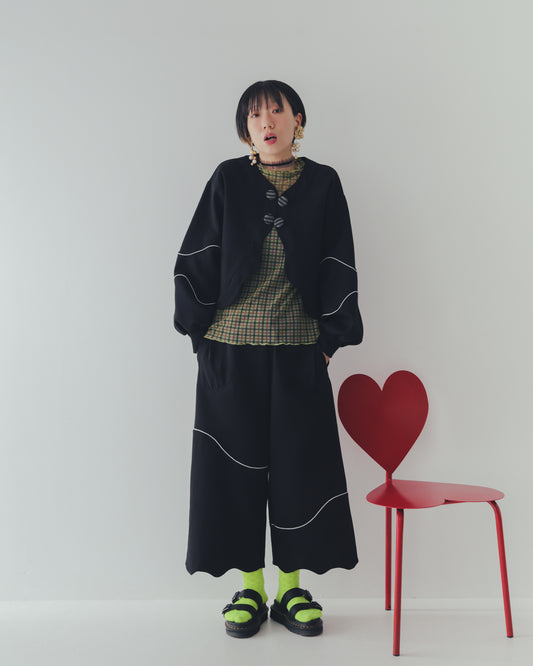 waveラインボンディングパンツ  ladies  [352-0904-2]