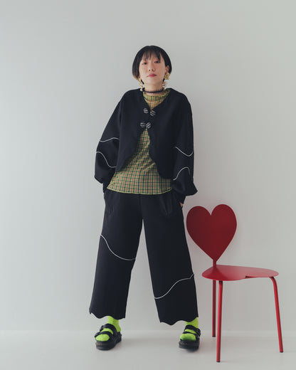 waveラインボンディングパンツ  ladies  [352-0904-2]