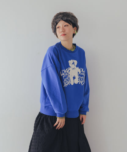 ぷっくりwriter bearトレーナー ladies [352-0707-2]