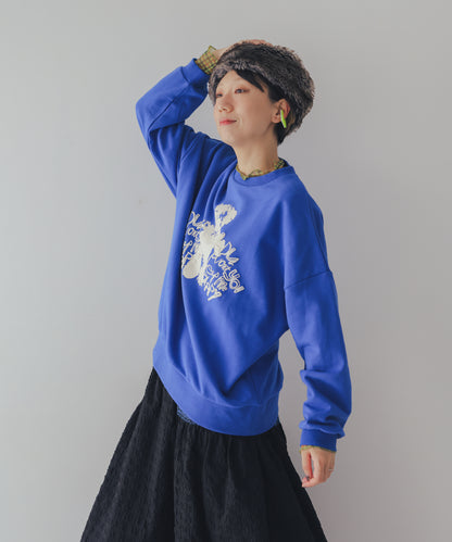 ぷっくりwriter bearトレーナー ladies [352-0707-2]