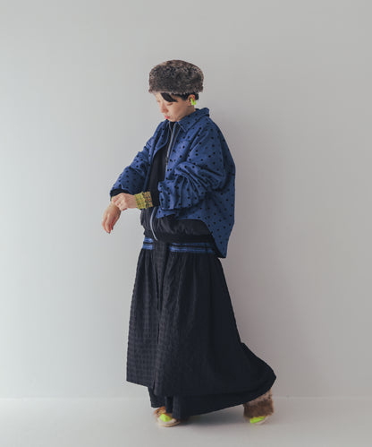 シャーリングデザインスカート ladies [352-1104-2]