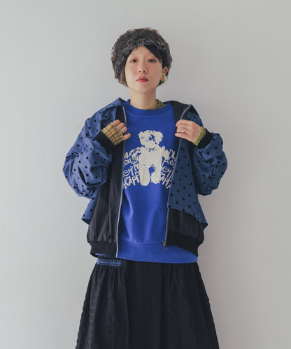 ぷっくりwriter bearトレーナー ladies [352-0707-2]