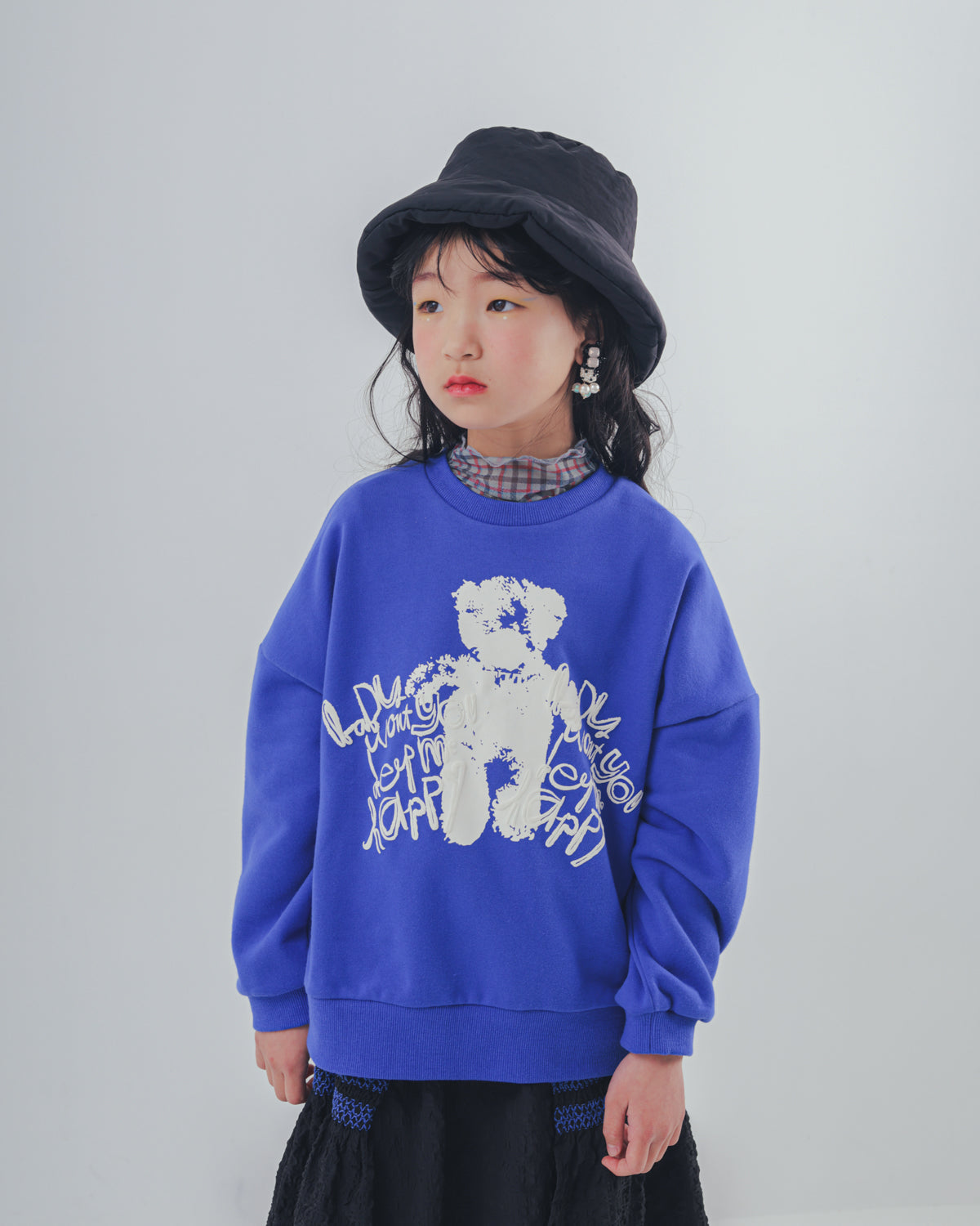 ぷっくりwriter bearトレーナー    [352-0707-1]
