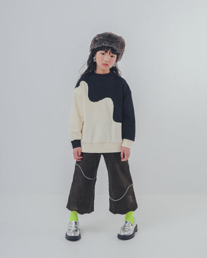 2ピースバイカラートレーナー    [352-0702-1]