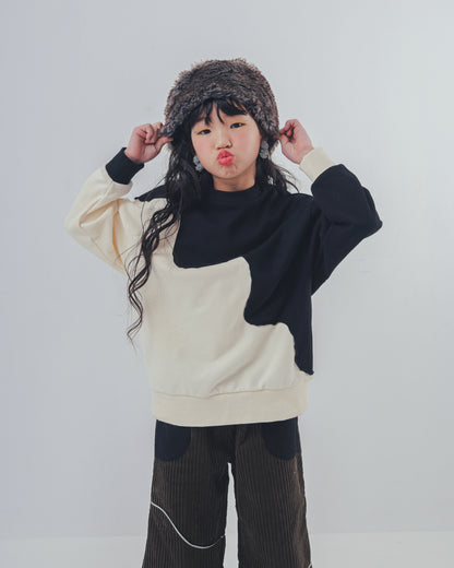 2ピースバイカラートレーナー    [352-0702-1]