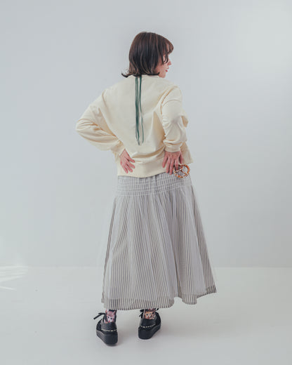 コラージュねこトレーナー ladies    [352-0706-2]