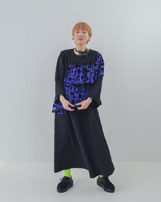 シャワードットレイヤードワンピース  ladies [352-0105-2]