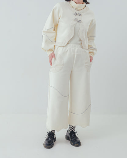 waveラインボンディングパンツ  ladies  [352-0904-2]