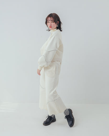 waveラインボンディングパンツ  ladies  [352-0904-2]