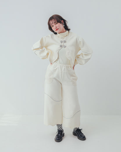 waveラインボンディングパンツ  ladies  [352-0904-2]