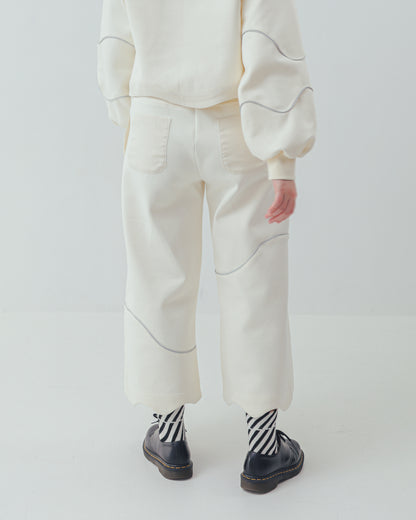 waveラインボンディングパンツ  ladies  [352-0904-2]