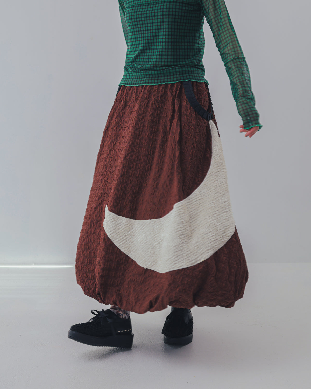 moonシャギーバルーンスカート ladies   [352-1102-2]