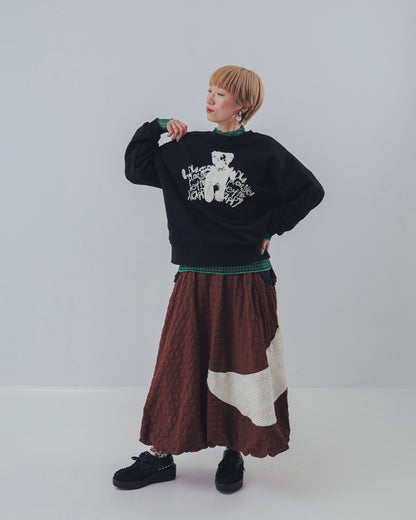 moonシャギーバルーンスカート ladies   [352-1102-2]
