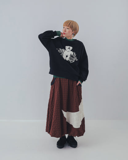 moonシャギーバルーンスカート ladies   [352-1102-2]