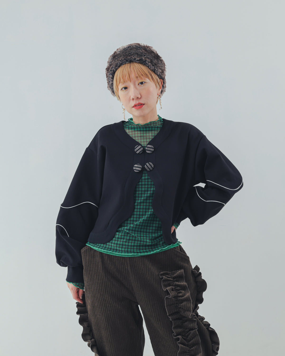 waveラインボンディングボレロ  ladies  [352-0503-2]