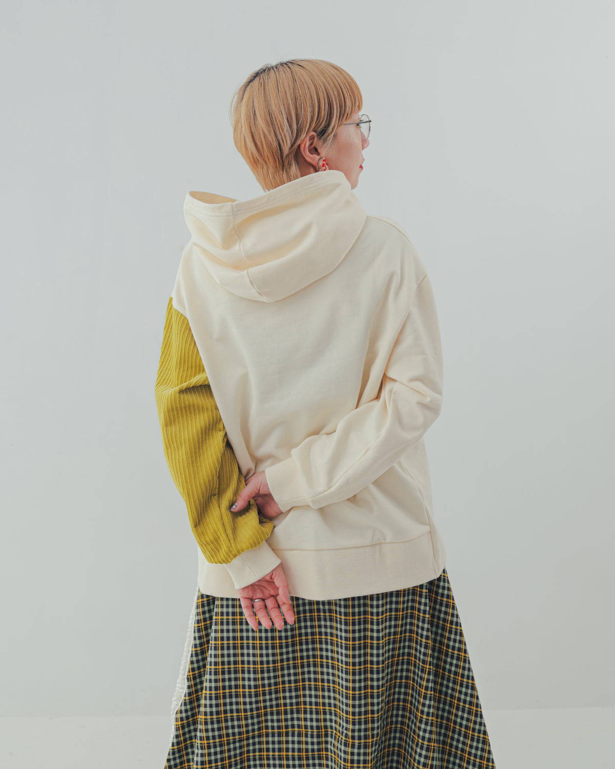 コーデュロイクロスフーディー ladies  [352-0705-2]
